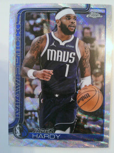 2025-26 Topps Chrome Basketball Wave Refractor Jaden Hardy #60