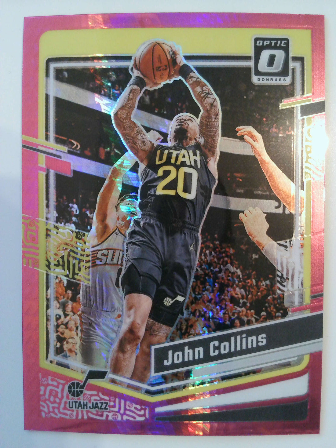 2023-24 Donruss Optic Basketball Hyper Pink John Collins #146