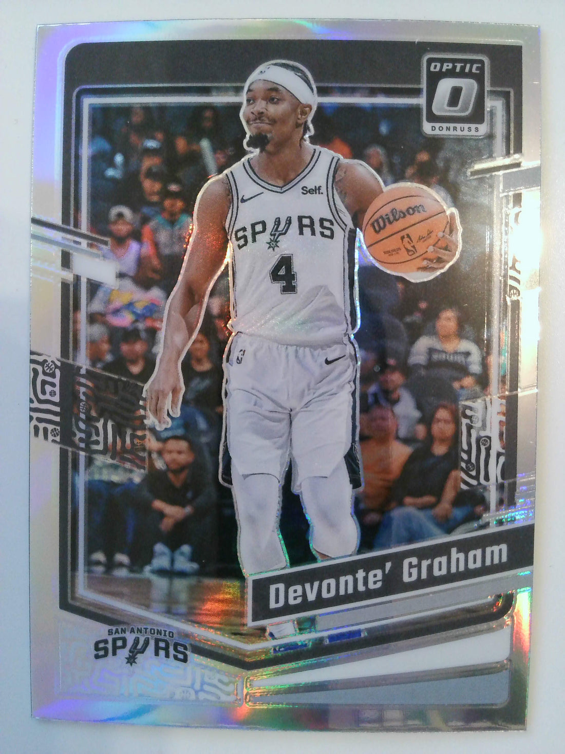 2023-24 Donruss Optic Basketball Holo Devonte' Graham #100