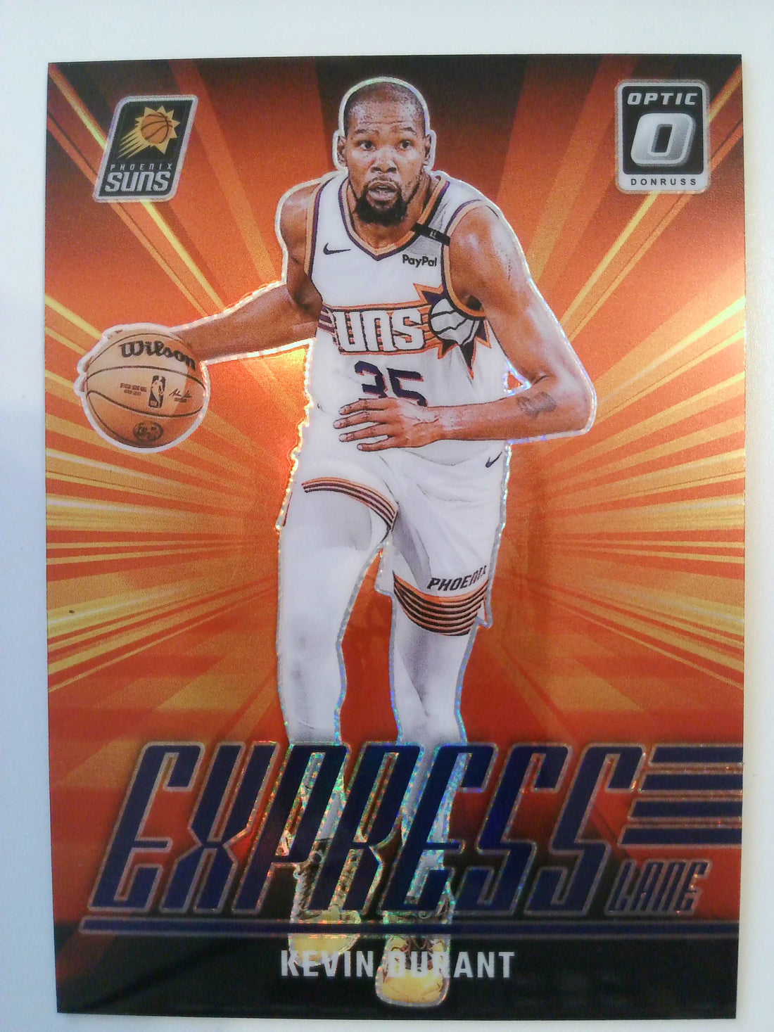 2024-25 Donruss Optic Basketball Express Lane Holo Kevin Durant #18