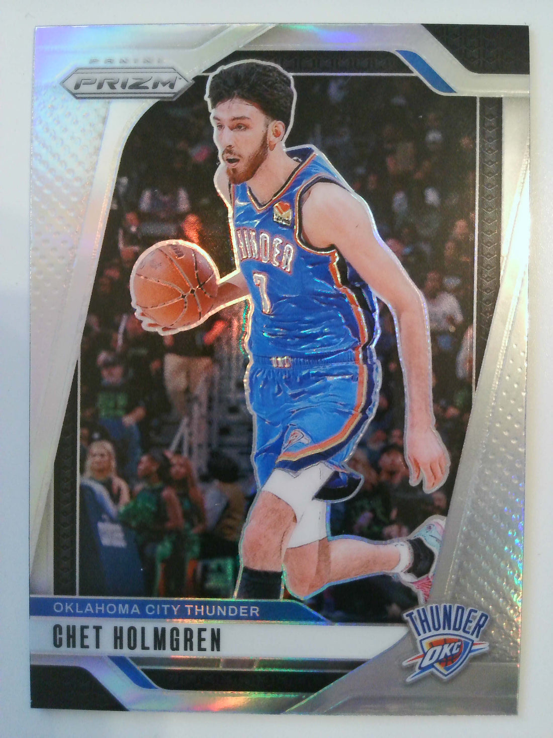 2024-25 Panini Prizm Basketball Prizms Silver Chet Holmgren #17