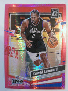 2023-24 Donruss Optic Basketball Hyper Pink Kawhi Leonard #95