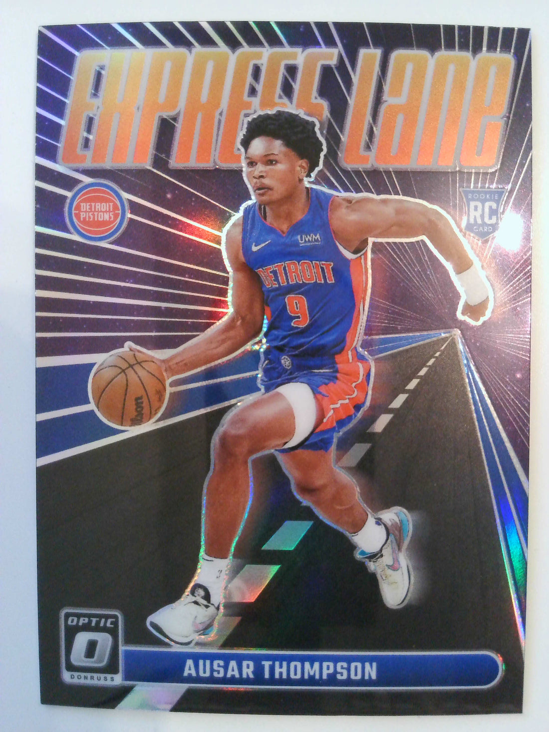 2023-24 Donruss Optic Basketball Express Lane Purple Ausar Thompson #18