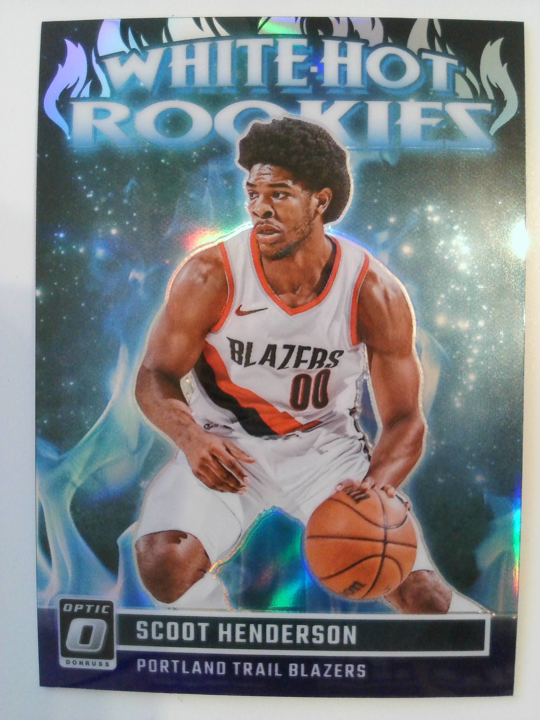 2023-24 Donruss Optic Basketball White Hot Rookies Holo Scoot Henderson #15