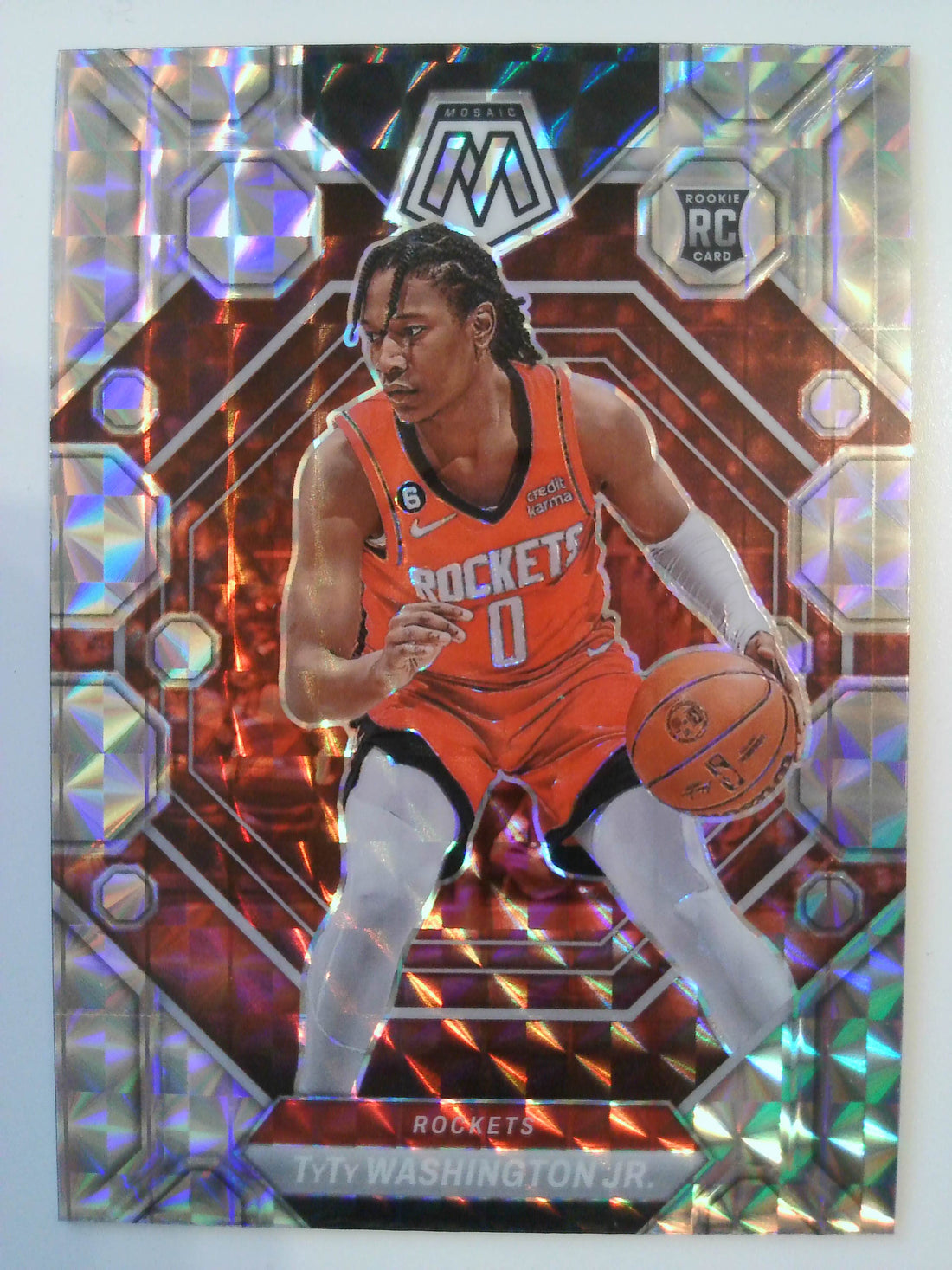2022-23 Panini Mosaic Basketball Mosaic TyTy Washington Jr. #205 Rookie