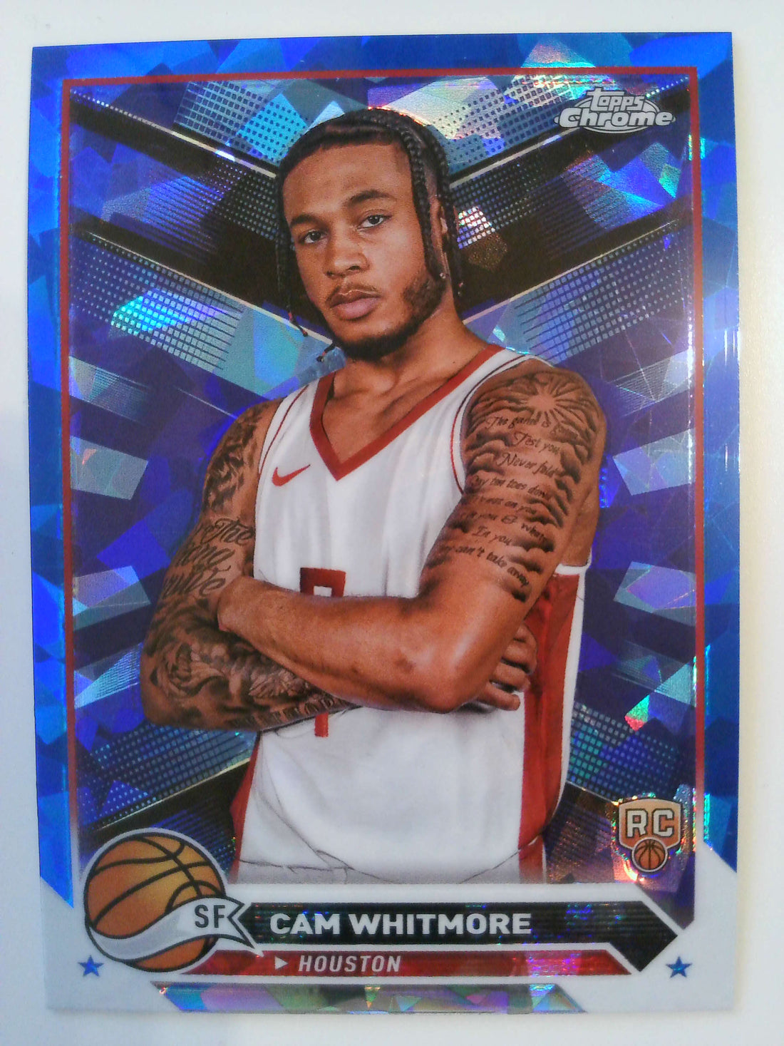 2023-24 Topps Chrome Sapphire Edition Basketball Cam Whitmore #133 Rookie