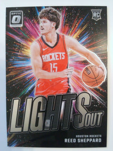 2024-25 Donruss Optic Basketball Lights Out Reed Sheppard #13