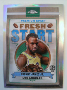 2024-25 Topps Chrome Basketball Fresh Start Refractor Zaccharie Risacher #FS-1