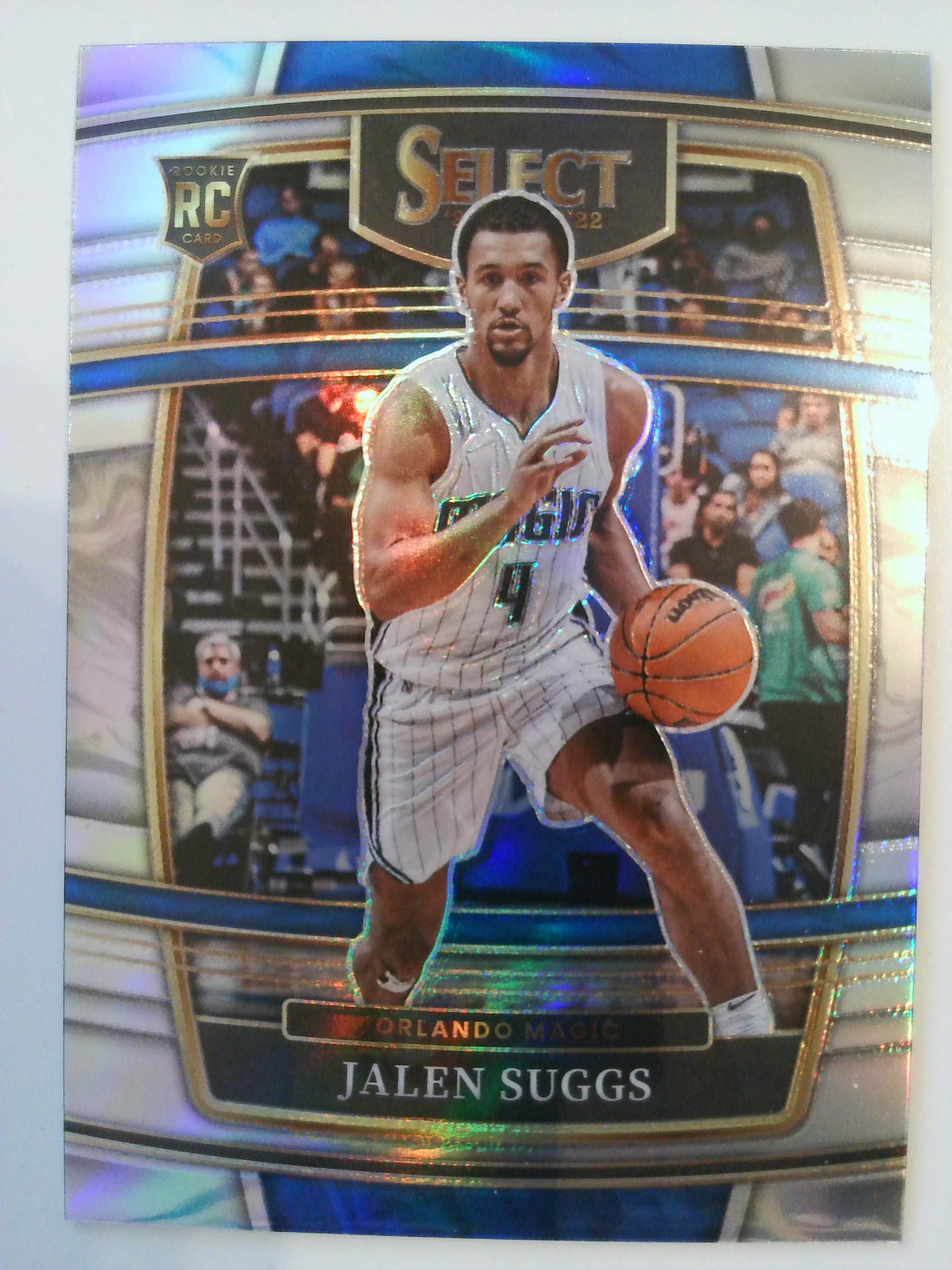 2021-22 Panini Select Basketball Silver Prizms Jalen Suggs #27 Rookie