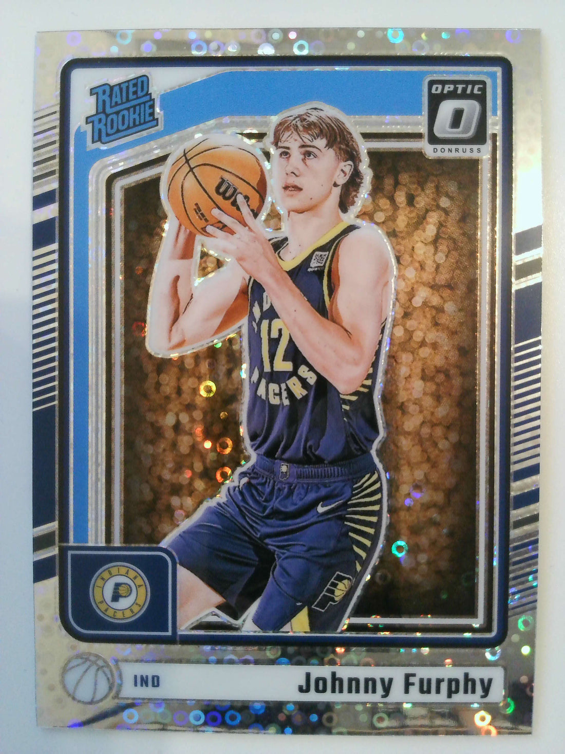 2024-25 Donruss Optic Basketball Choice Johnny Furphy #261 Rookie