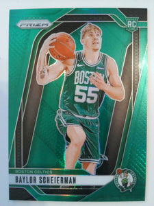 2024-25 Panini Prizm Basketball Prizms Green Baylor Scheierman #236