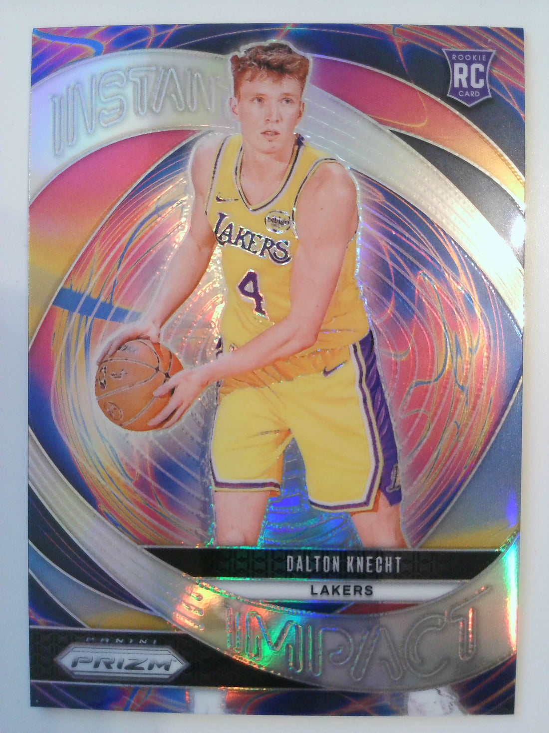 2024-25 Panini Prizm Basketball Instant Impact Prizms Silver Dalton Knecht #5