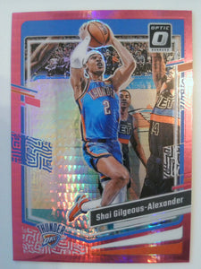 2023-24 Donruss Optic Basketball Hyper Pink Shai Gilgeous-Alexander #104