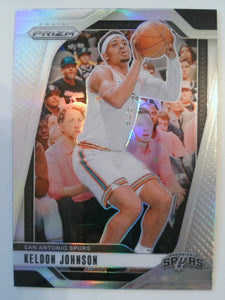 2024-25 Panini Prizm Basketball Prizms Silver Keldon Johnson #24