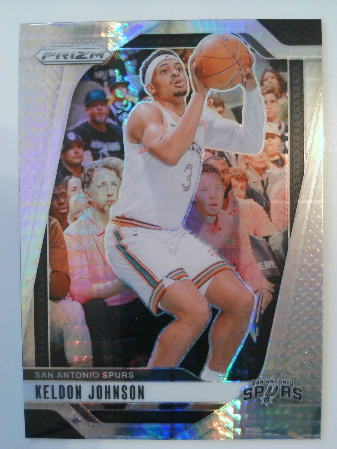2024-25 Panini Prizm Basketball Prizms Hyper Keldon Johnson #24