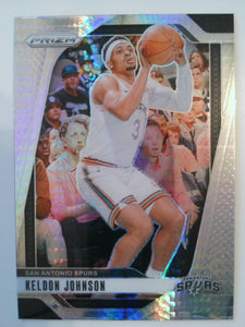 2024-25 Panini Prizm Basketball Prizms Hyper Keldon Johnson #24