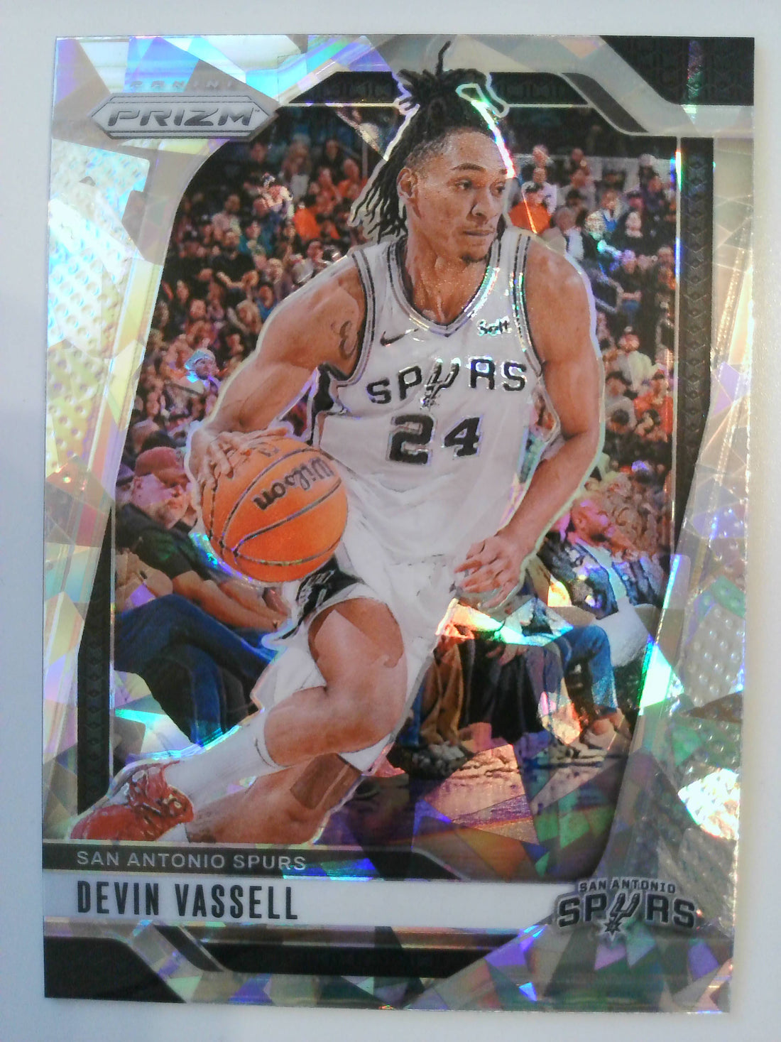 2024-25 Panini Prizm Basketball Prizms Ice Devin Vassell #25