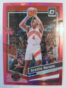 2023-24 Donruss Optic Basketball Hyper Pink Scottie Barnes #12