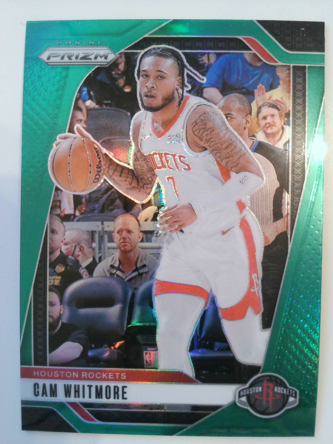 2024-25 Panini Prizm Basketball Prizms Green Cam Whitmore #110