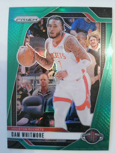 2024-25 Panini Prizm Basketball Prizms Green Cam Whitmore #110