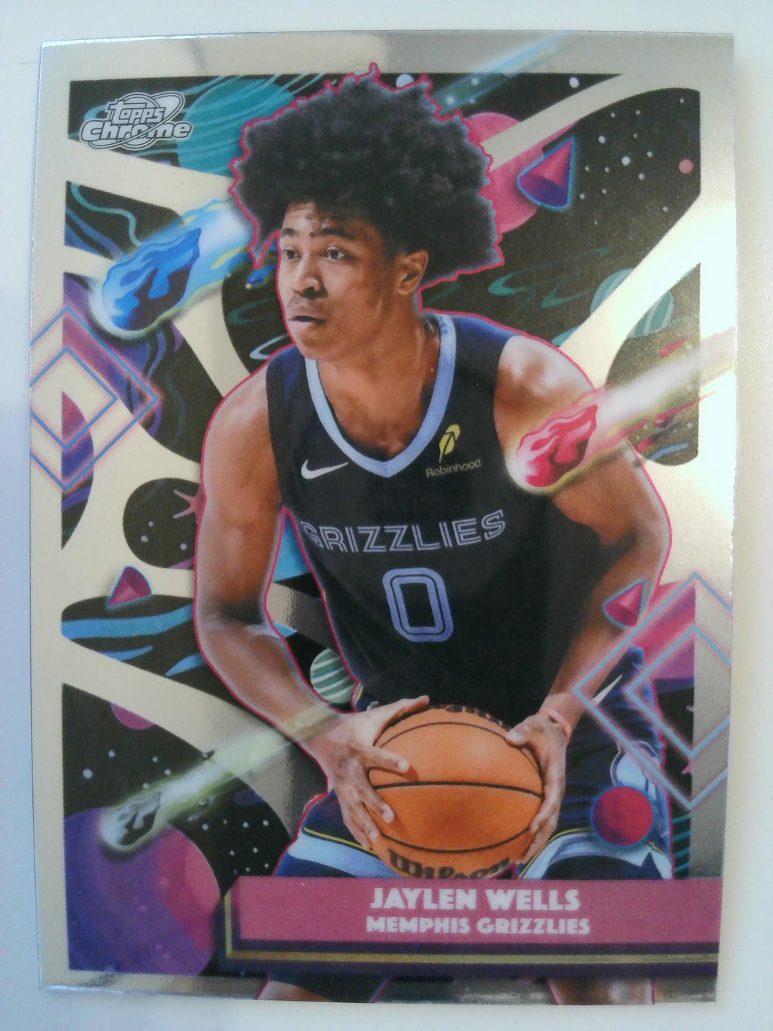 2025-26 Topps Chrome Cosmic Basketball Jaylen Wells #161