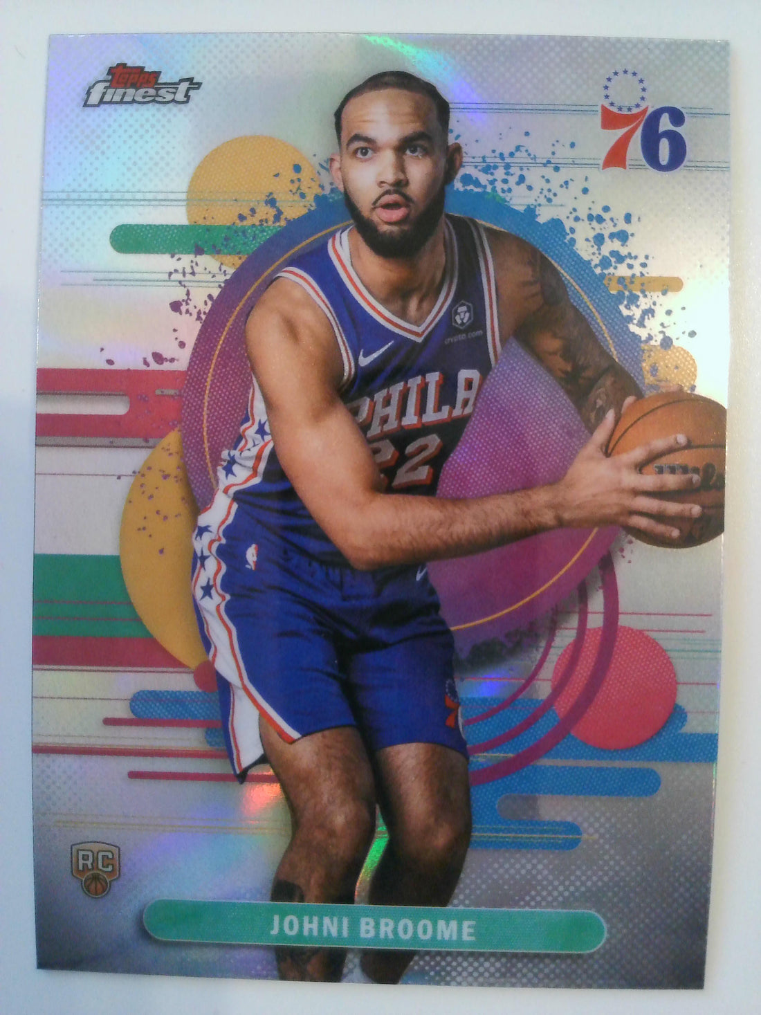 2025-26 Finest Basketball Refractor Johni Broome #124 Rookie