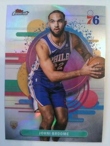 2025-26 Finest Basketball Refractor Johni Broome #124 Rookie