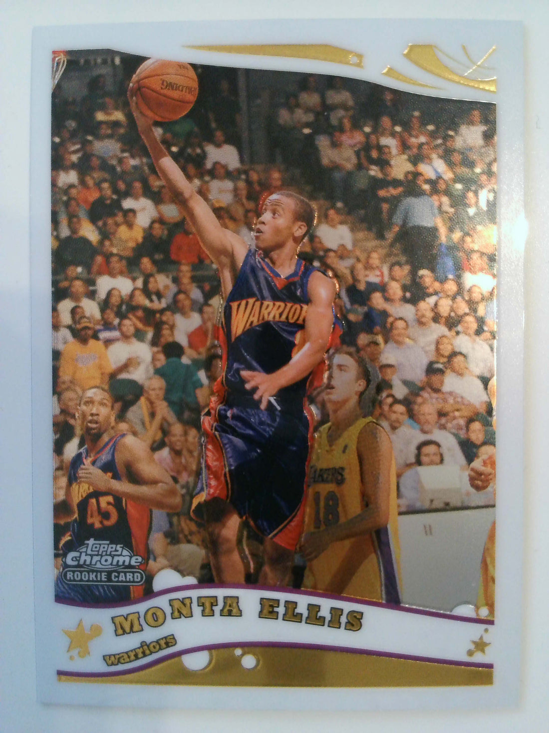 2005-06 Topps Chrome Basketball Monta Ellis #215 Rookie
