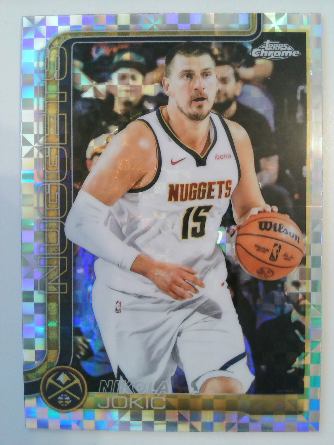 2025-26 Topps Chrome Basketball X-Fractor Nikola Joki? #25
