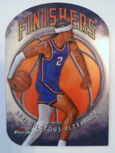 2024-25 Finest Basketball Finishers Shai Gilgeous-Alexander #F-1