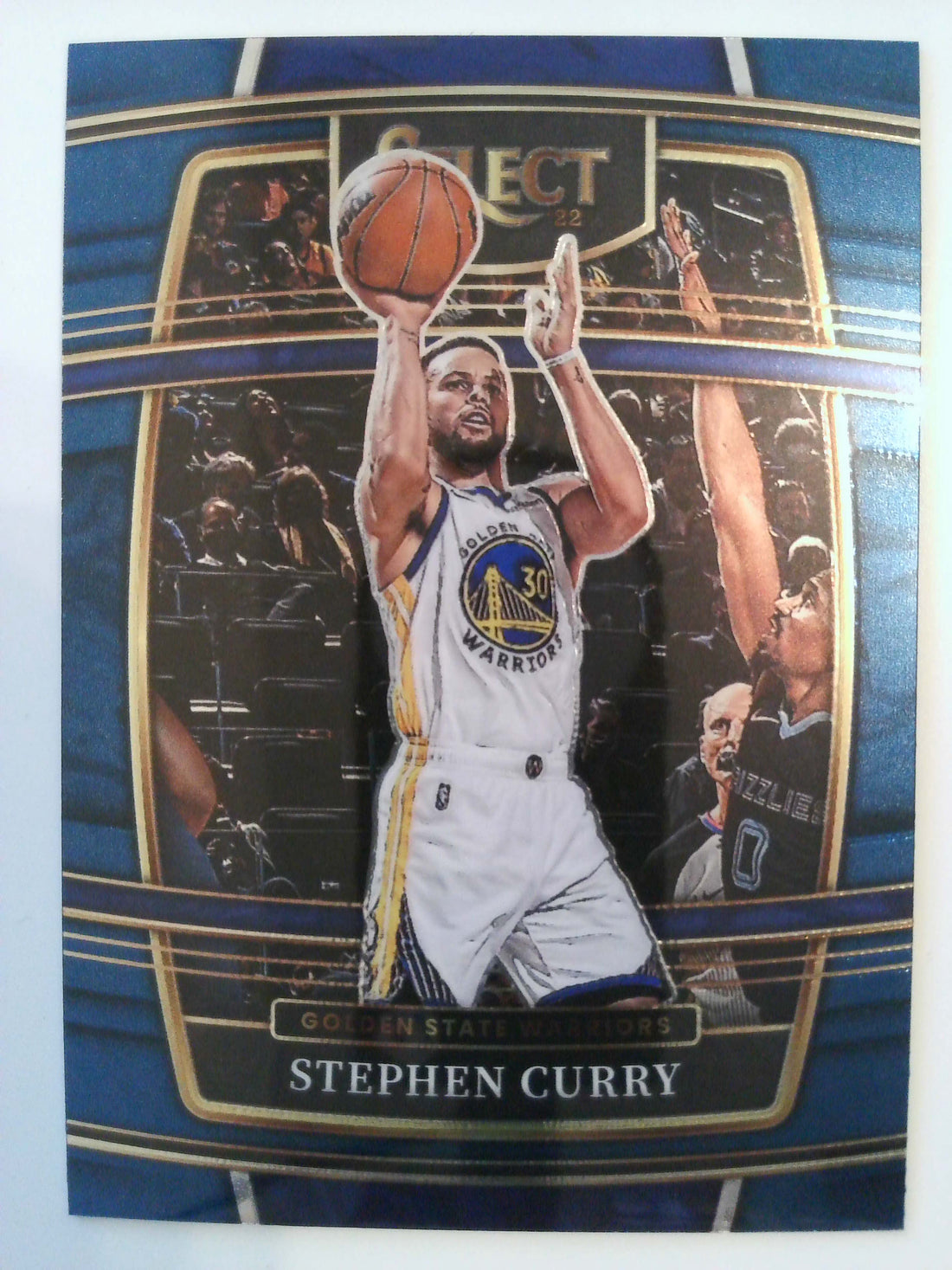 2021-22 Panini Select Basketball Blue (Retail Base) Stephen Curry #94