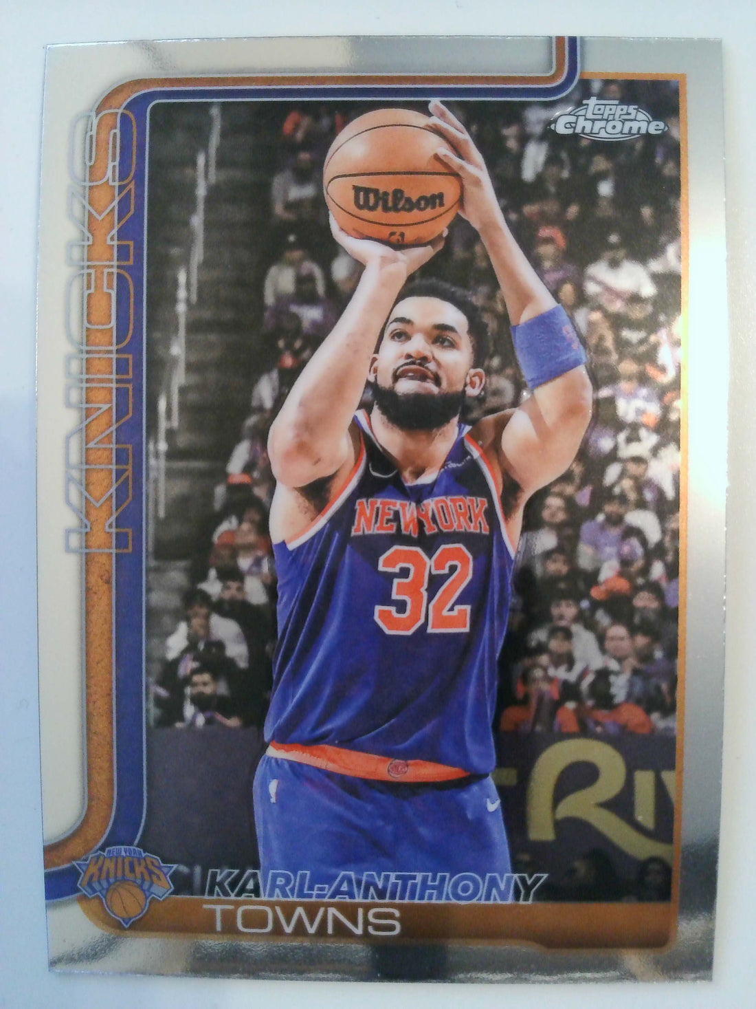 2025-26 Topps Chrome Basketball Karl-Anthony Towns #179