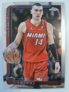 2025-26 Topps Chrome Basketball Tyler Herro #188