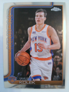 2025-26 Topps Chrome Basketball Tyler Kolek #139