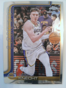 2025-26 Topps Chrome Basketball Dalton Knecht #130