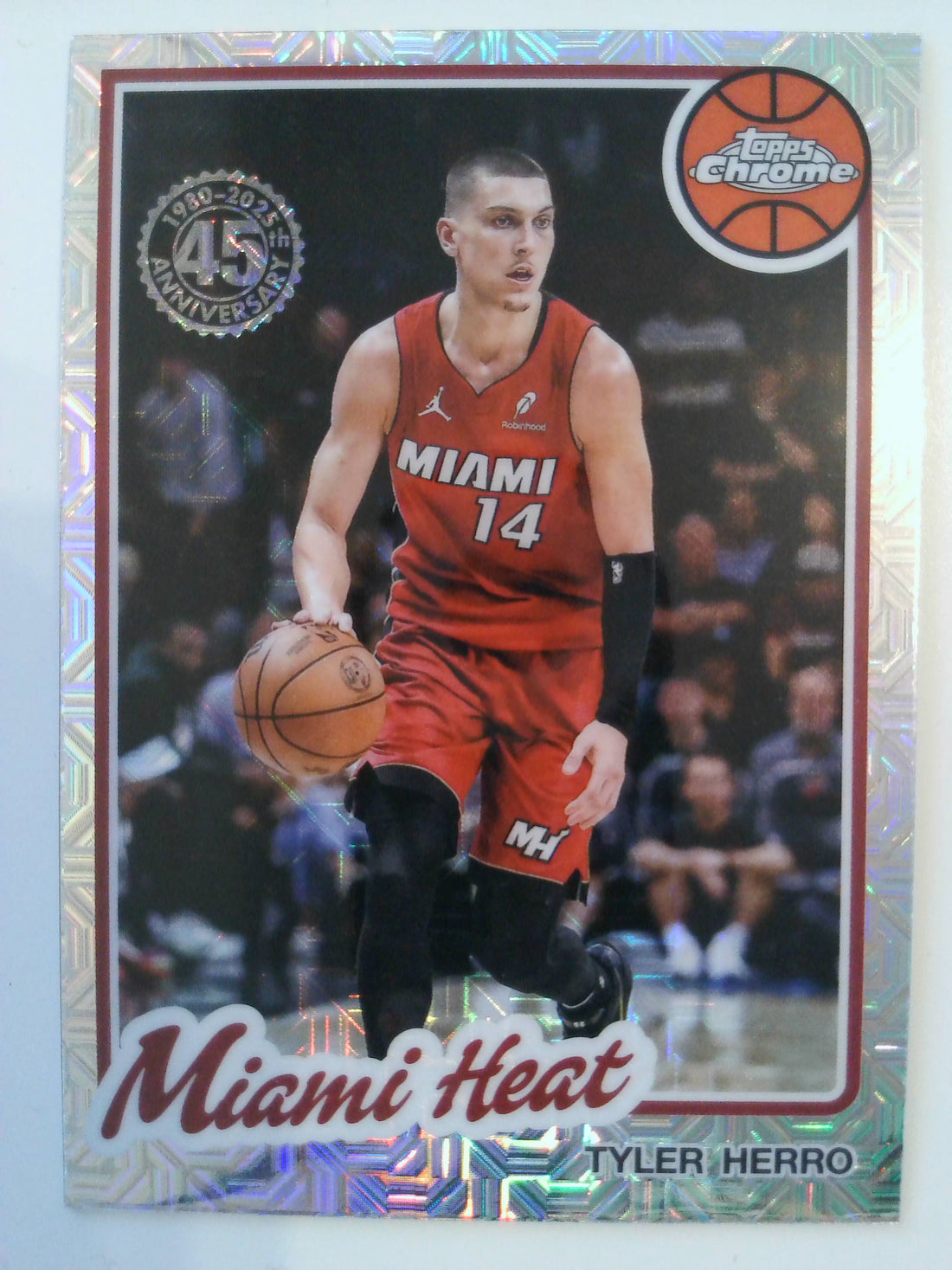 2025-26 Topps Basketball 1980-81 Topps Chrome Basketball Tyler Herro #TC-THR