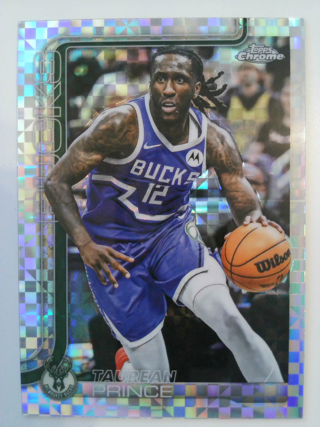 2025-26 Topps Chrome Basketball X-Fractor Taurean Prince #147