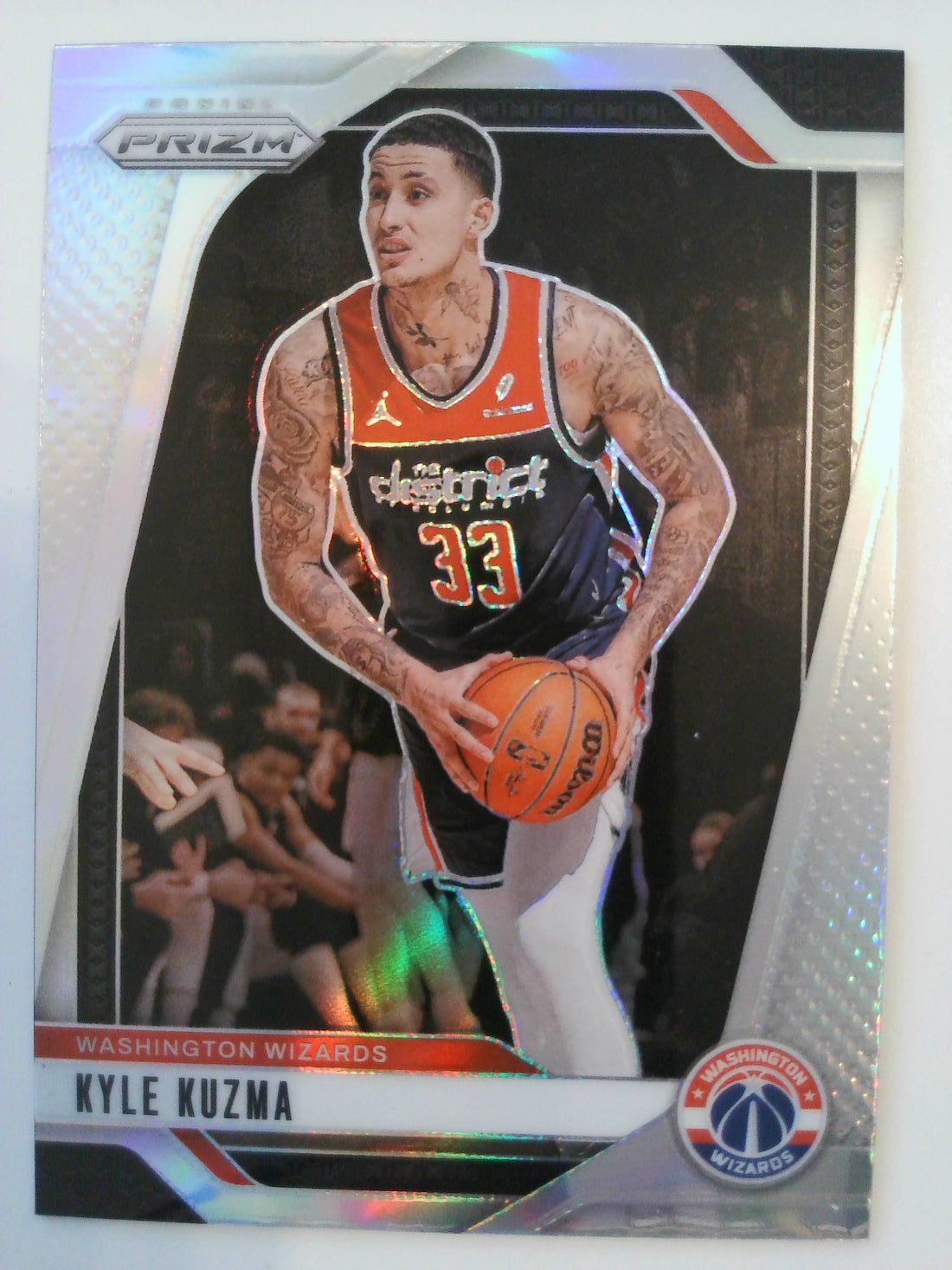 2024-25 Panini Prizm Basketball Prizms Silver Kyle Kuzma #150