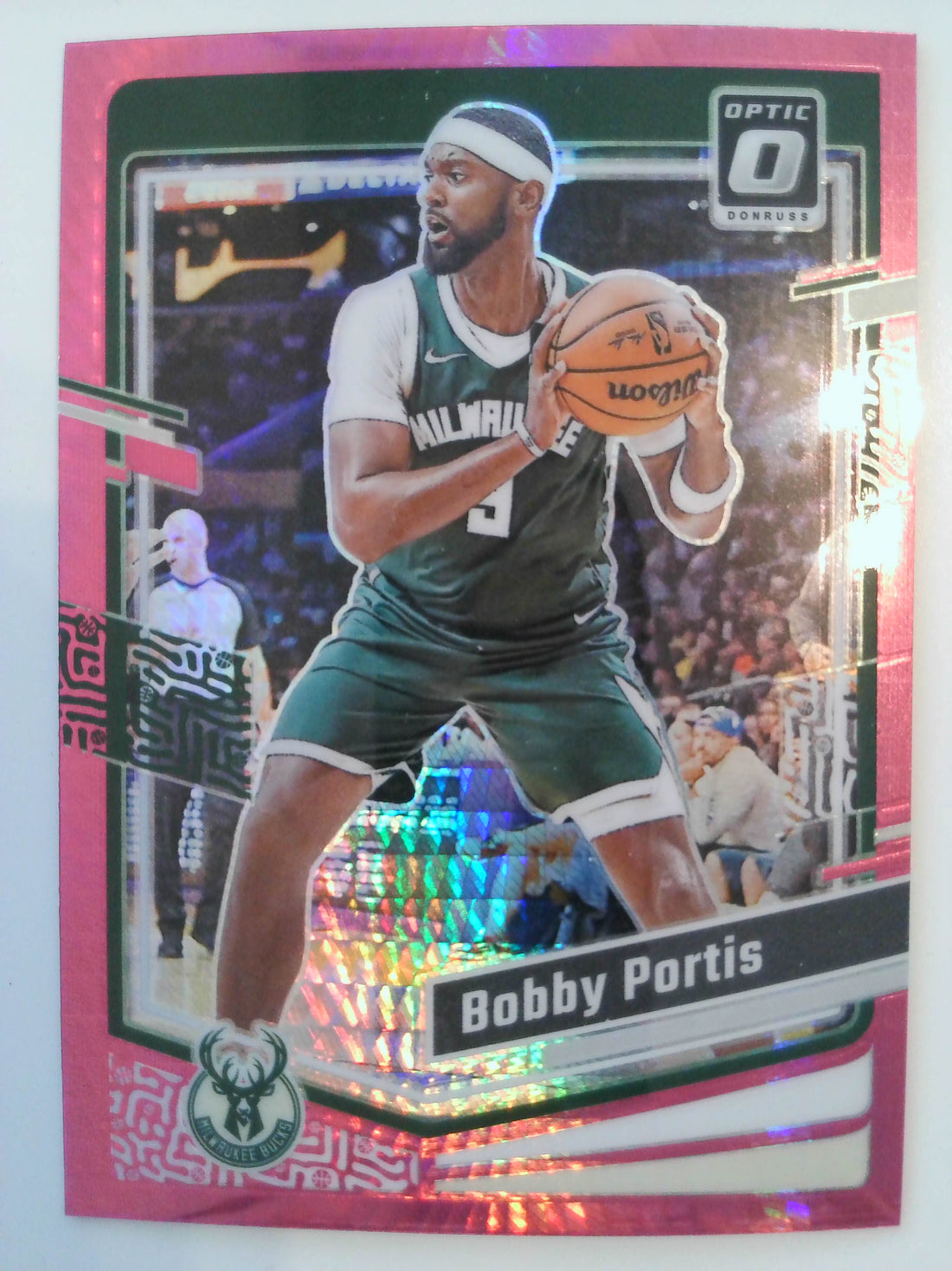 2023-24 Donruss Optic Basketball Hyper Pink Bobby Portis #159
