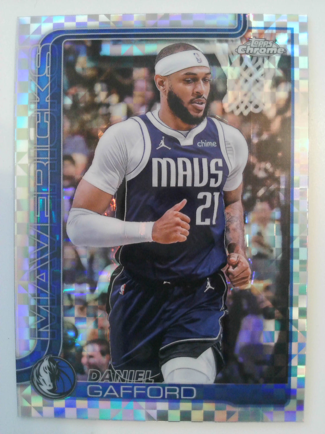 2025-26 Topps Chrome Basketball X-Fractor Daniel Gafford #78