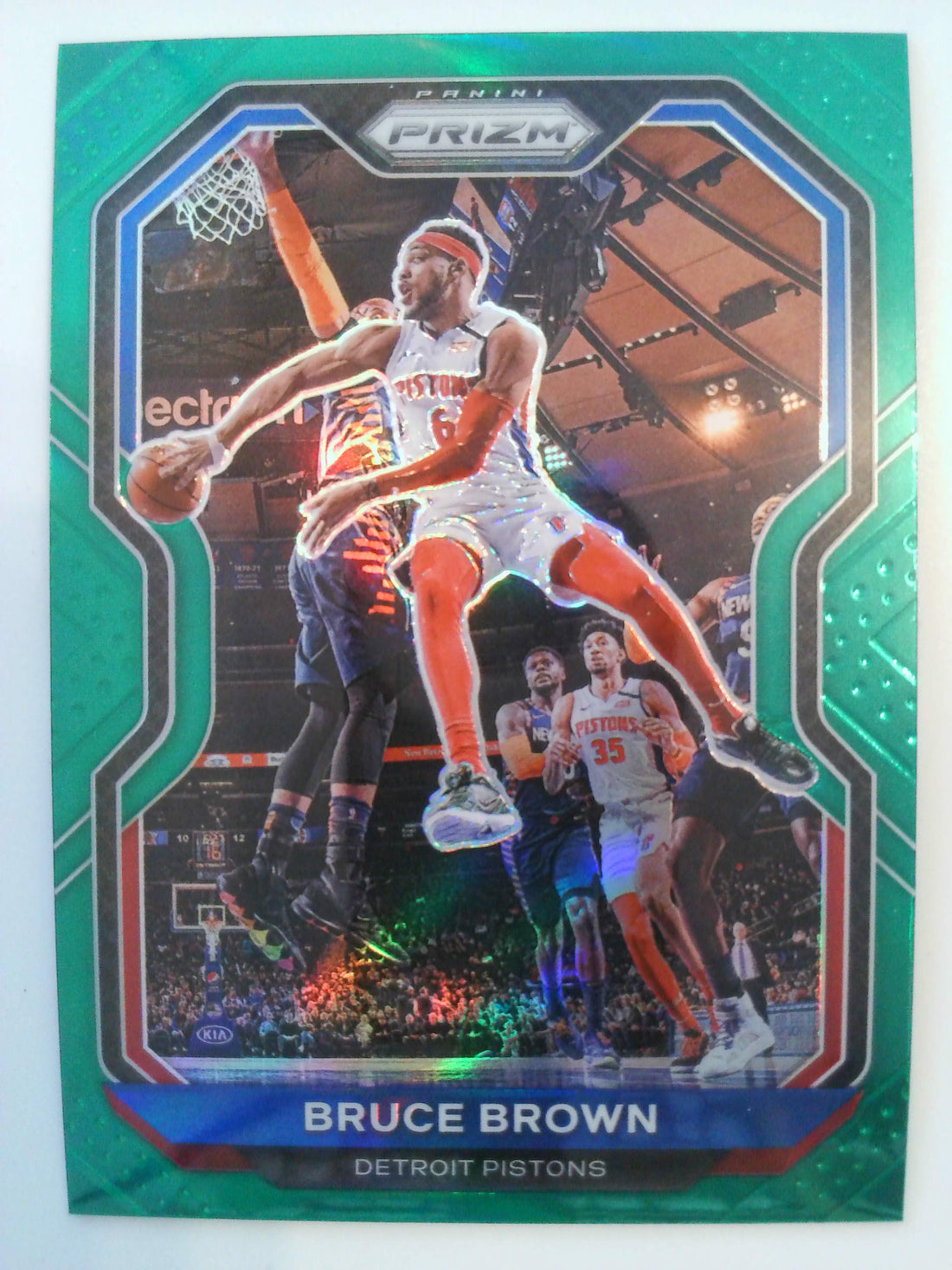 2020-21 Panini Prizm Basketball Green Prizms Bruce Brown #239