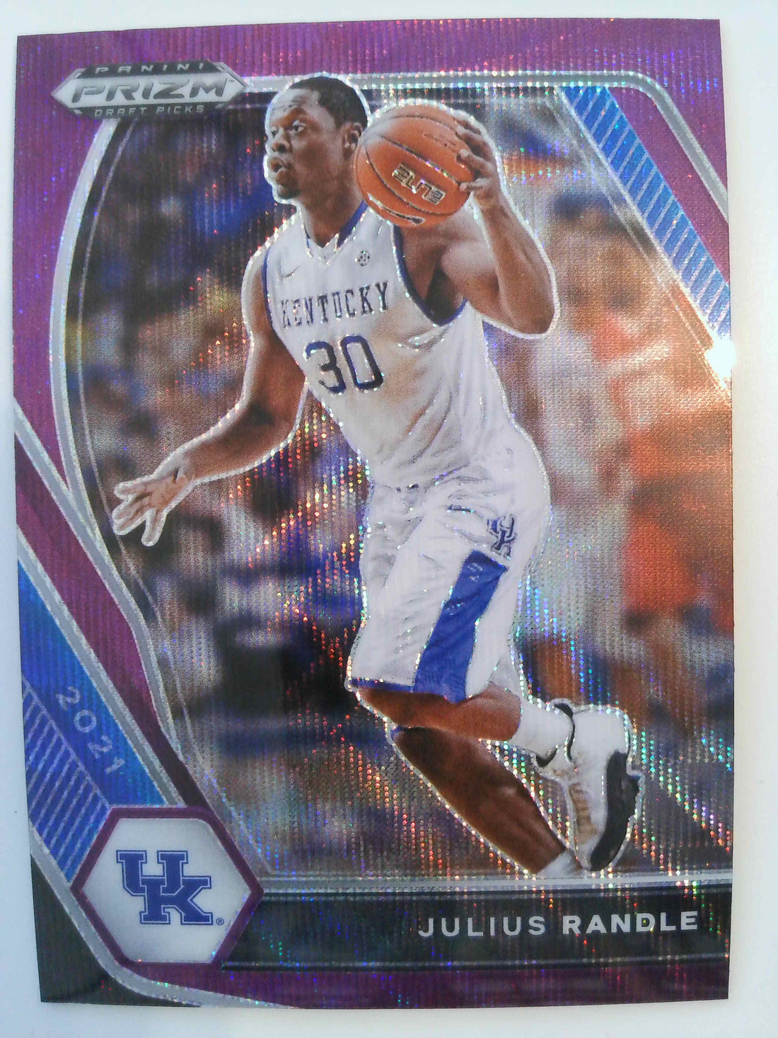 2021 Panini Prizm Draft Picks Basketball Purple Wave Julius Randle #75