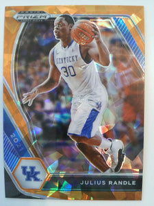 2021 Panini Prizm Draft Picks Basketball Orange Ice Julius Randle #75