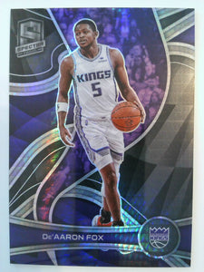 2021-22 Panini Spectra Basketball Asia De'Aaron Fox #28