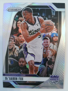 2024-25 Panini Prizm Basketball Prizms Silver De'Aaron Fox #58