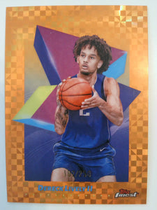 2024-25 Finest Basketball Orange X-Fractor 192/250 Dereck Lively II #20