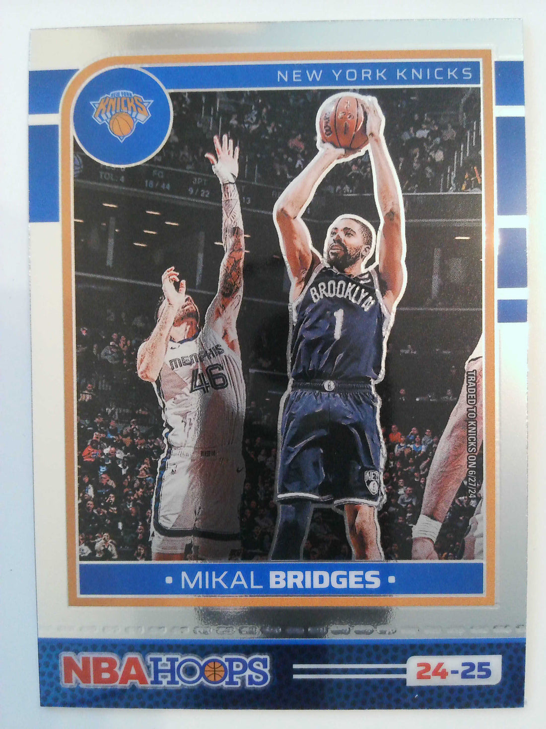 2024-25 Hoops Basketball Mikal Bridges #203