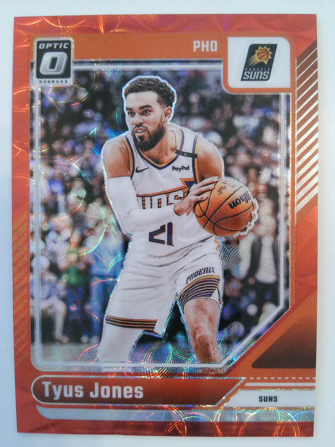 2024-25 Donruss Optic Basketball Red International Tyus Jones #82