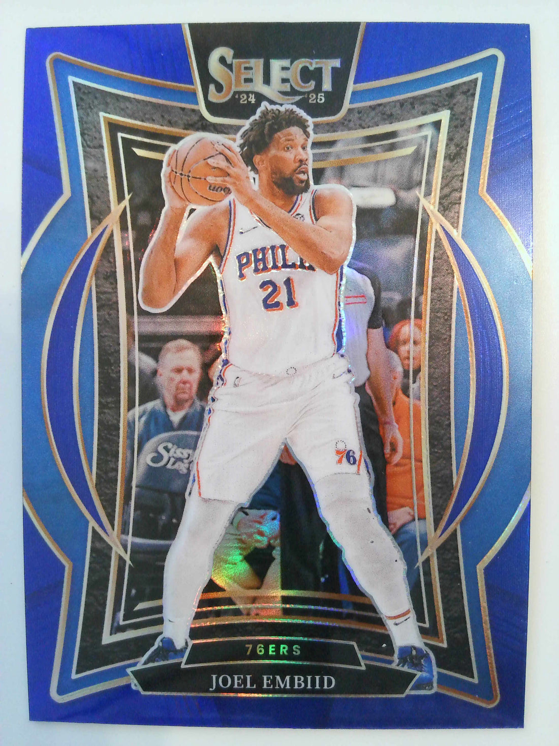 2024-25 Panini Select Basketball Blue Prizm Joel Embiid #6