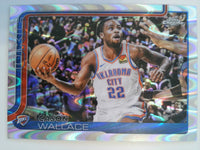 2025-26 Topps Chrome Basketball RayWave Refractor Cason Wallace #191